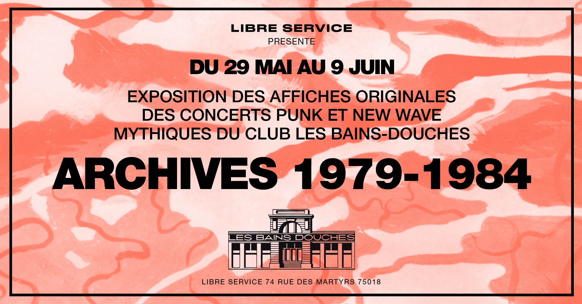 Poster of Libre Service by Perimetre creative studio based in Paris