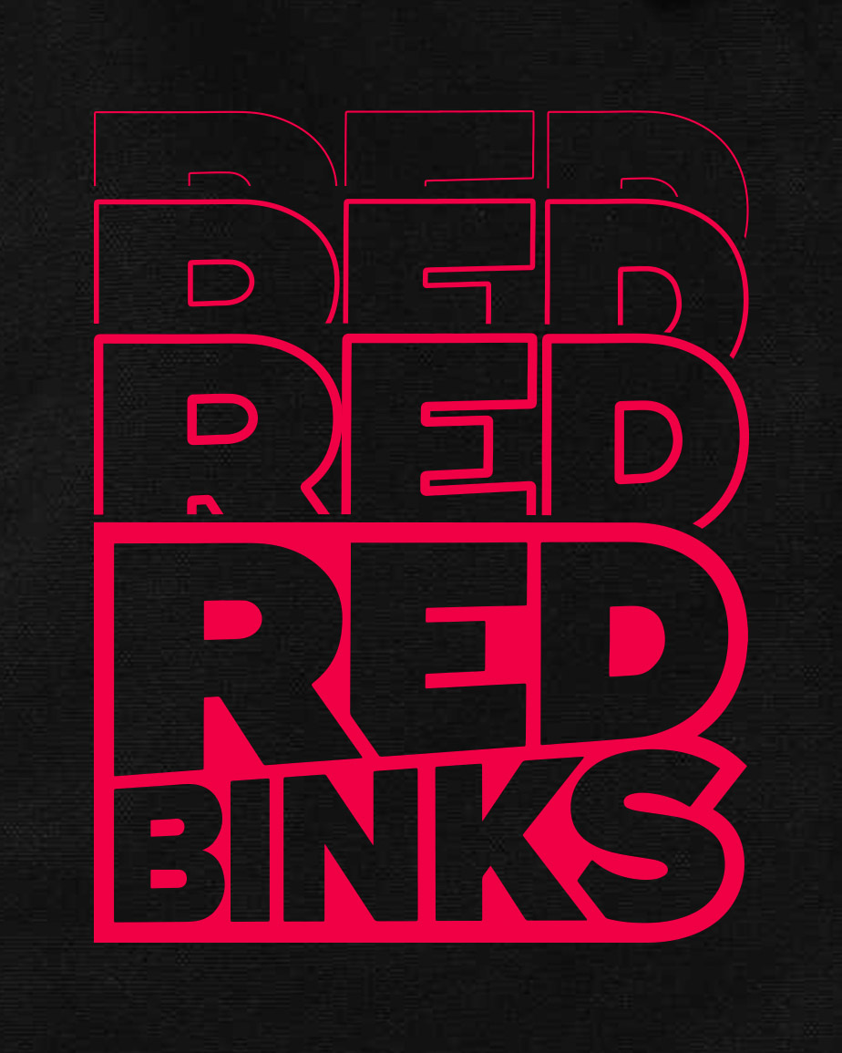 Visual identity of Red Binks by Red Bull, by Perimetre a creative studio based in Paris