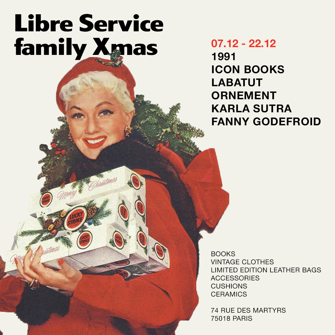 Poster of Libre Service by Perimetre creative studio based in Paris